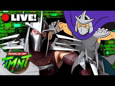 🔴 LIVE: Best SHREDDER Fights & Scenes from Teenage Mutant Ninja Turtles! 🥷 | TMNT