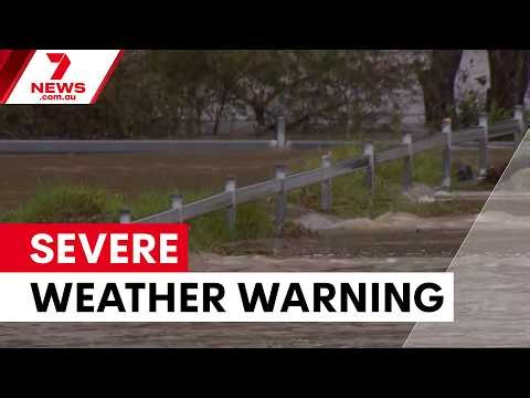 Severe flooding hits Queensland's southeast | 7NEWS