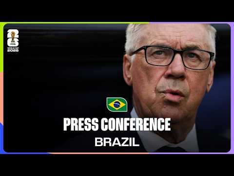 Post-Match Press Conference: Brazil's Carlo Ancelotti On The 3-0 Win Over Scotland