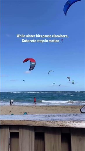 Winters in Cabarete mean time to fly!