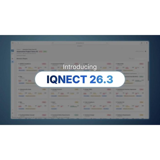 IQNOX Releases IQNECT 26.3, Introducing Project-Centric Engineering Intelligence Across Connected Systems