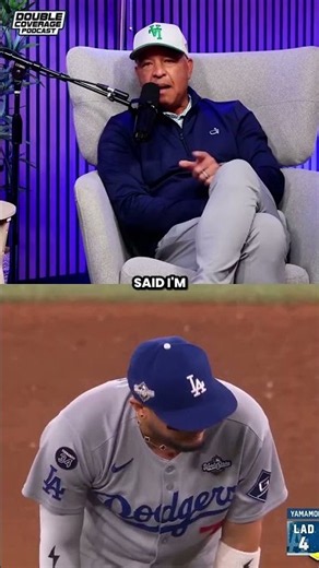 dave roberts bet game 7 on miguel rojas and it was all gut ⚾ #DoubleCoverage #dodgers