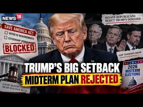 U.S. News LIVE: Trump’s Election Agenda Stalls As Senate Republicans Refuse To Back Him | N18G