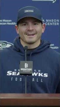 Seahawks coach Mike Macdonald on spending Christmas with his 1-year-old son