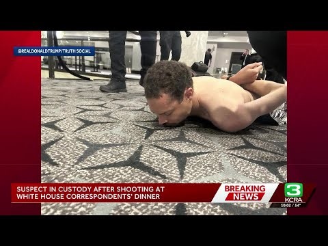 Man from California in custody after shooting at White House Correspondents Dinner