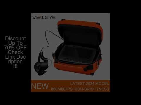 4.3 Inch 1000TVL Underwater Fish Finder Fishing Camera 8pcs Infrared Lamp Camera Lights Off Function