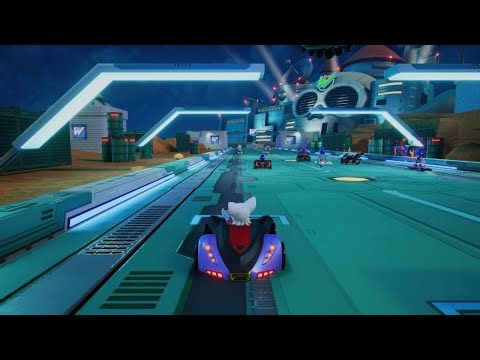 ソニックレーシング クロスワールド_ワイリーキャッスル レジェンドコンペ4 ルージュで1位