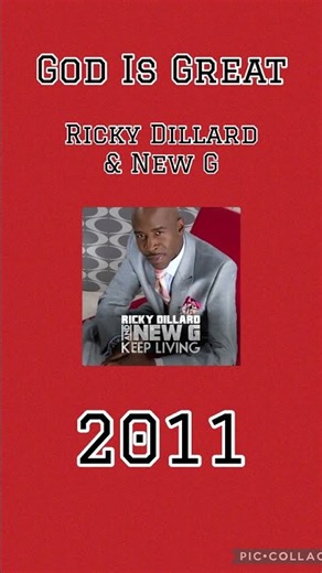 God Is Great | Ricky Dillard & New G (2011) #gospelmusic