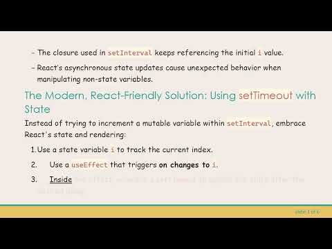 Fixing setInterval Loop Issues in a React useTypewriter Hook