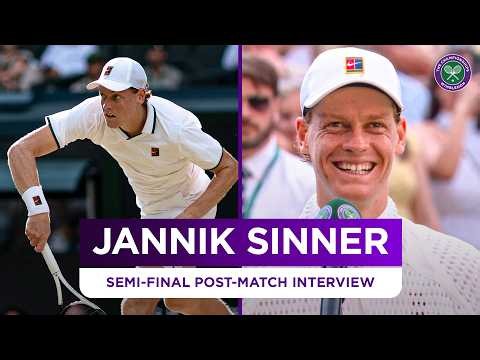 "Today I had to raise my level" | Jannik Sinner | Semi-Finals Post-match Interview | Wimbledon 2026