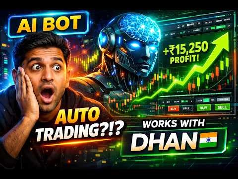 “This AI Trading Bot Trades Automatically with Dhan 😳 | Full Setup & Live Demo”