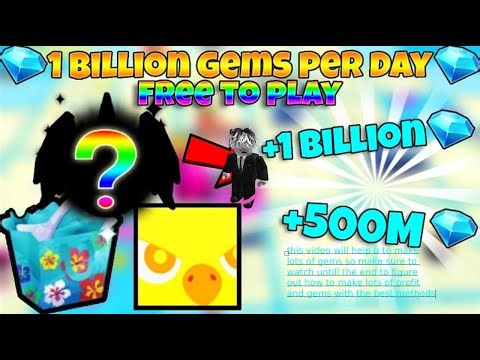 How to make lots of gems+profit in ps99 (pet simulator 99)