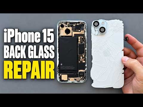 iPhone 15 Cracked Back Glass Repair | Complete Replacement Guide