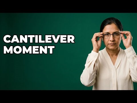 How Is Bending Moment Calculated For Cantilever Beams?