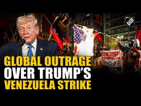 Global outcry over Trump’s Venezuela intervention intensifies, protests in Paris, Rome & Athens