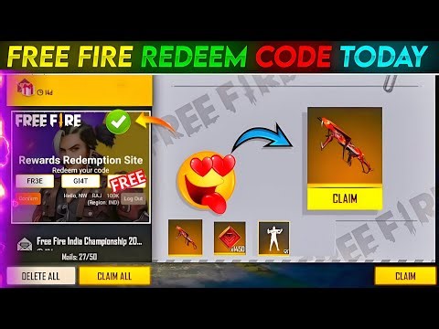 FREE FIRE REDEEM CODE TODAY MAY 13 REDEEM CODE FREE FIRE | FF REDEEM CODE TODAY MAY 13