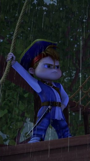 Pirate ATTACK!🏴‍☠️ ALVINNN!!! #shorts