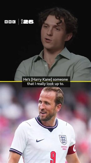 'The Odyssey' actor Tom Holland talks about his admiration for Harry Kane ❤️