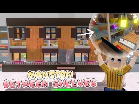 How to Build a Mansion Between Shelves | Roblox SCP 3008