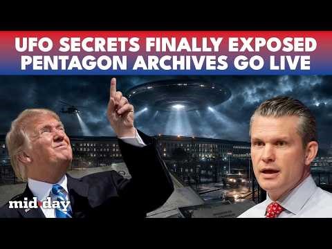 UFO Files: Pentagon Drops BOMBSHELL Images as NASA and FBI Join Massive Disclosure Push | WATCH