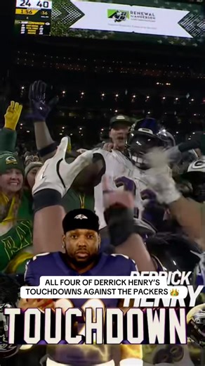 Derrick Henry's Four Touchdowns Against the Packers