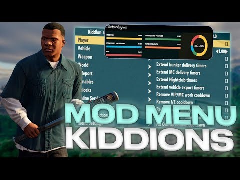GTA V FREE Kiddions Mod Menu PC (2026) | NEW GTA 5 Ehnanced Mod Menu | GTA V Money Hack & Online Mod