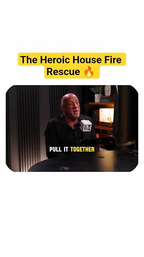 The Heroic House Fire Rescue 🔥 #wambampodcast #PhilBeniamino #shorts #viral #clip #for @lifeofwambam