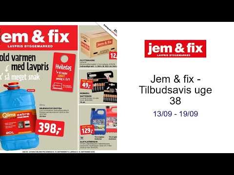 Jem & fix - Tilbudsavis uge 38 13/09 - 19/09