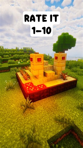 Minecraft Mini Pyramid #shorts