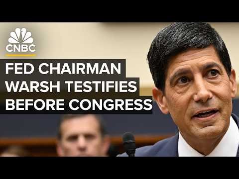 Watch: Fed Chairman Kevin Warsh testifies to House Financial Services committee