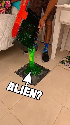 How to fix a tile with ALIEN SLIME...