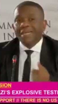 GENERAL MKWANAZI REVEALS WHY HE WORE THAT OUTFIT