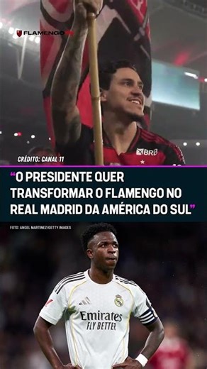 'O REAL MADRID DA AMÉRICA DO SUL' - BOTO DEU O PAPO SOBRE O FUTURO DO FLAMENGO #shorts