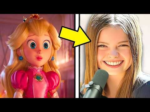 Salish Secretly Voice Acting In The Super Mario Galaxy Movie! 😱