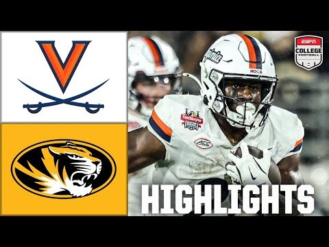 TaxSlayer Gator Bowl: Virginia Cavaliers vs. Missouri Tigers | Full Game Highlights | ESPN CFB