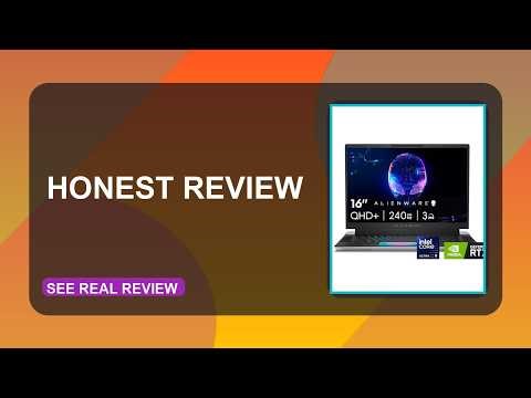 Alienware X16 R2 Gaming Laptop 16 inch QHD+ 240Hz 3ms Review