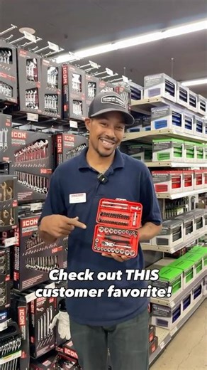 ICON 1/4" Drive Compact Socket and Bit Set | Harbor Freight