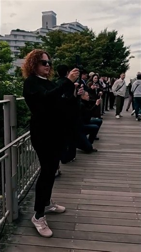 ICONIC TOKYO WALK : Odaiba Bay to DiverCity via Statue of Liberty & Rainbow Bridge View #Shorts