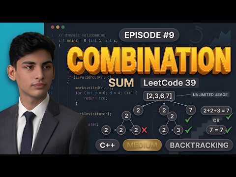 Combination Sum - LeetCode 39 | Backtracking Solution Explained