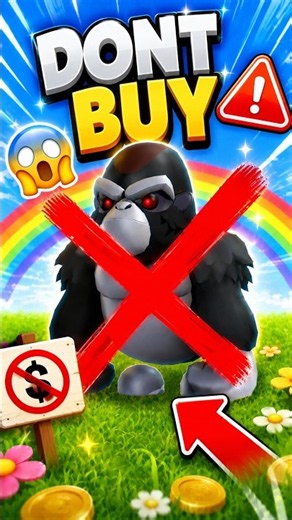 Don't Buy Silverback Gorilla In Adopt Me! #adoptme #adoptmeroblox #robloxadoptme #adoptmetrades