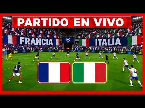 ▶️ FRANCIA vs ITALIA EN VIVO NATIONS LEAGUE
