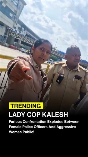 Lady Cop Kalesh: Furious Confrontation Explodes Between Female Officers & Aggressive Public! 🚨