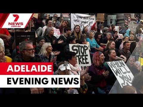 Golf protest escalates; teen clinging to life after crash; Kidman Park family targeted again | 7NEWS