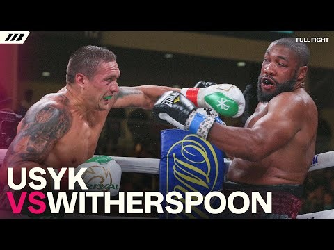 Oleksandr Usyk v Chazz Witherspoon | Full Fight | Matchroom Boxing