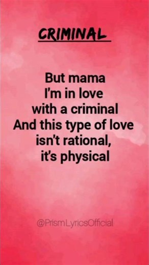 Britney Spears - Criminal (lyrics) #prismlyrics#aesthetic#trending#song#viral#shorts
