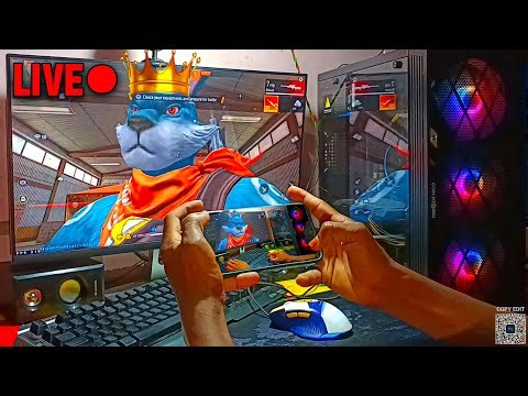 [LIVE🔴] FREE FIRE 1VS6 CHALLENGE 💸 PC Handcom Gameplay 🎯 #shorts 