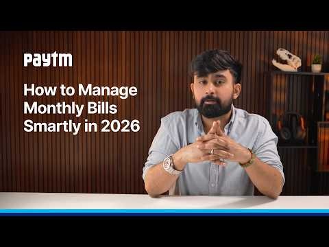 How to Manage Monthly Bills Smartly in 2026 📲 | Pay Bills Automatically with Paytm | PaytmKaro