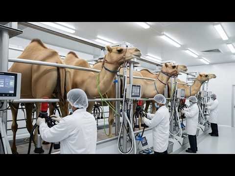 Camel Meat & Milk Industry Explained – Modern Technology Behind the Scenes