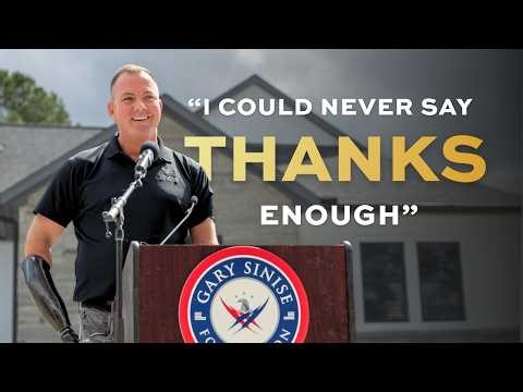 Marine Loses Both Arms in Combat, Finds Freedom in New Home from Gary Sinise