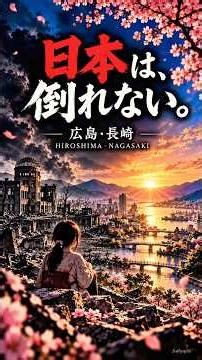 日本は、倒れない。｜広島・長崎 — Japan Will Not Fall | Hiroshima & Nagasaki #原爆 #平和 #Japan